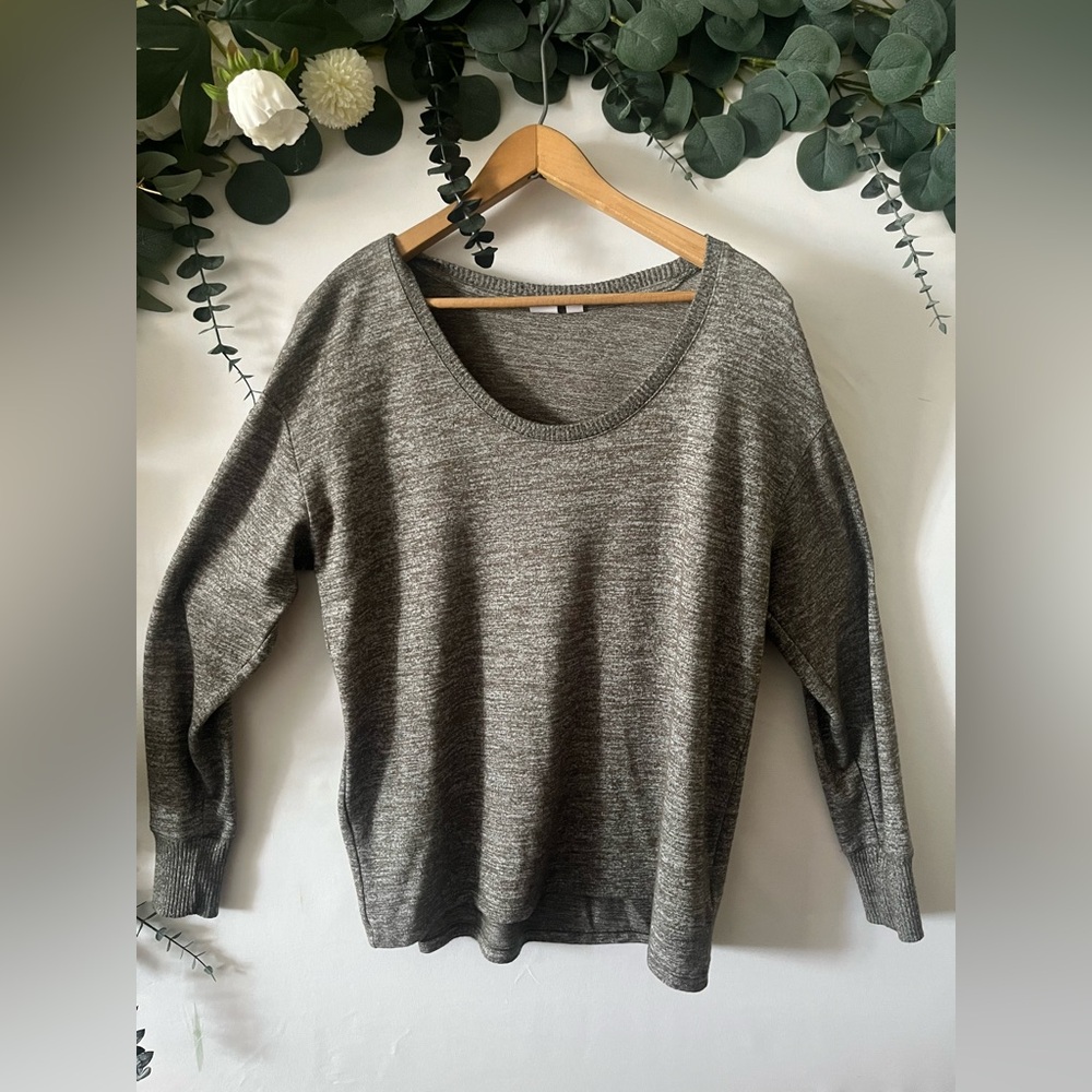 GAP Charcoal Women's Crew Neck Sweater